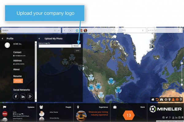 Upload your company logo